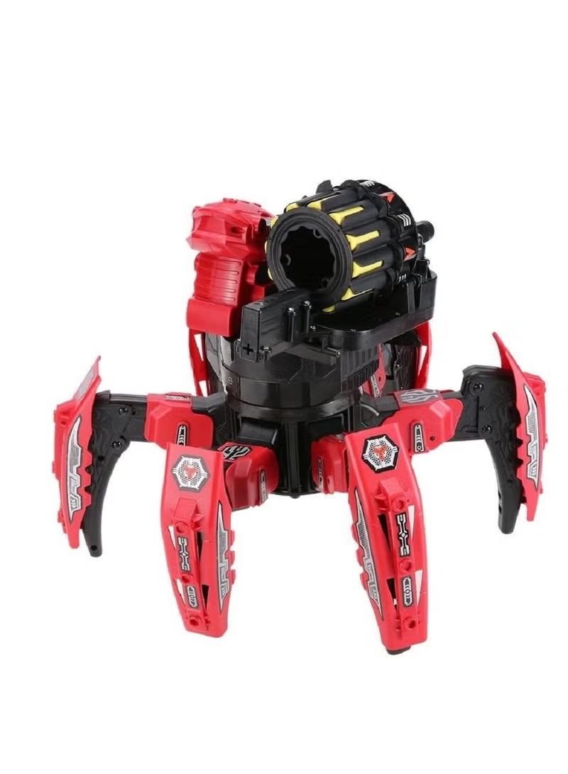 Spider Battle Robot Toy With Led Lights & Dual Blaster – Remote Control (Large Size) - Image 5