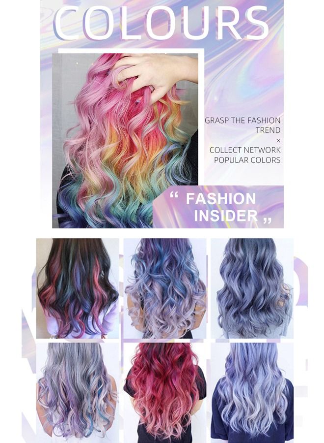 TEAYASON Mixed shades temporary hair color mascara 13# - Image 2