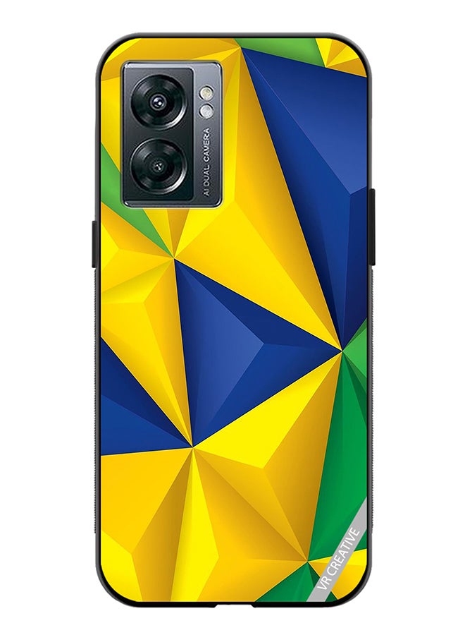 Protective Case Cover For Oppo A57 5G Texture Design Multicolour