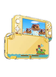 Organizer Protective Case for Switch Lite, Clear Hard PC Case Cover Split Design Shockproof Anti Scratch Shell Accessories for Switch Lite and Joycon Controller  - Image 1