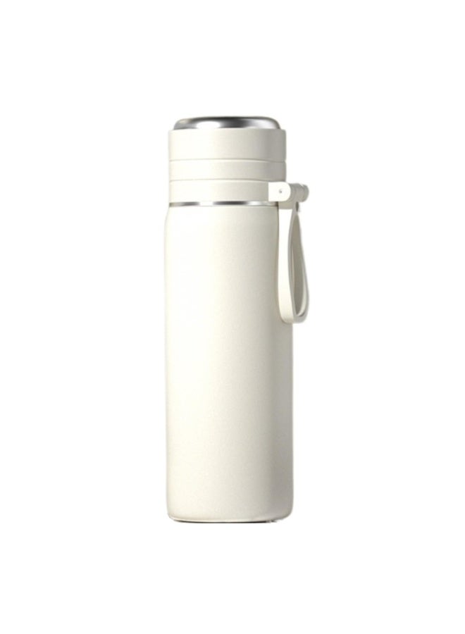 500ml Leakproof Stainless Steel Sports Water Bottle with Straw & Handle | Kids & Adults Water Bottle | School, Gym, Outdoor, Travel | BPA Free, Easy to Carry | Unisex - Image 1