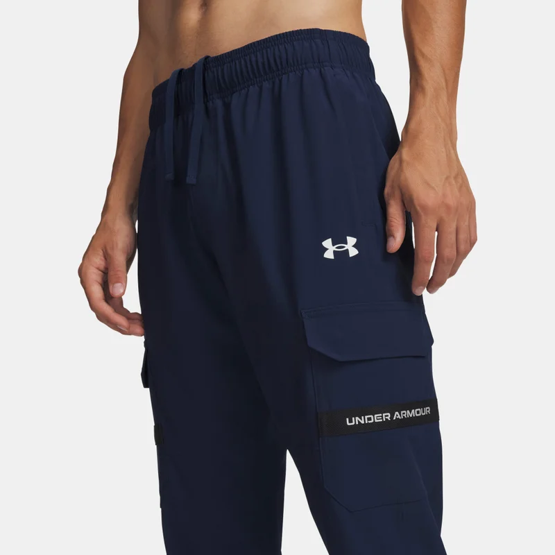 UNDER ARMOUR Blue Men's UA Tech Utility Training Pants for Men | Best Price UAE