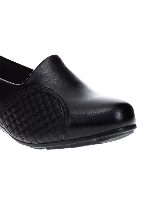 مودار Modare Ladies Low Heel Shoes Black | Made In Brazil