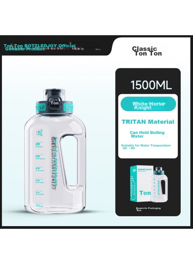 Bottled Joy Large Capacity Sports Water Bottle For Men, High Temperature Resistant Water Jug, Outdoor Tuntun Cup, Father'S Day Gift - Image 1