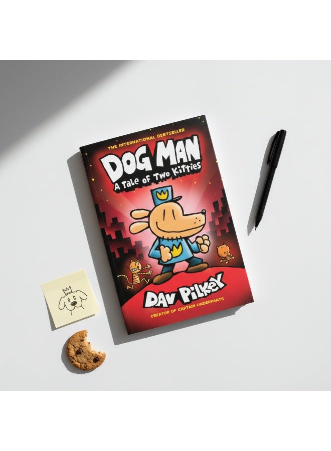 كتاب الرجل الكلب الجزء الثالث قصة أطفال مصورة مغامرات وكوميديا - Image 2