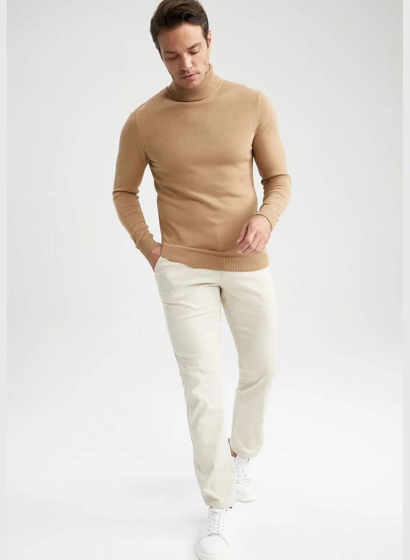 DeFacto Slim Fit Turtleneck Jumper