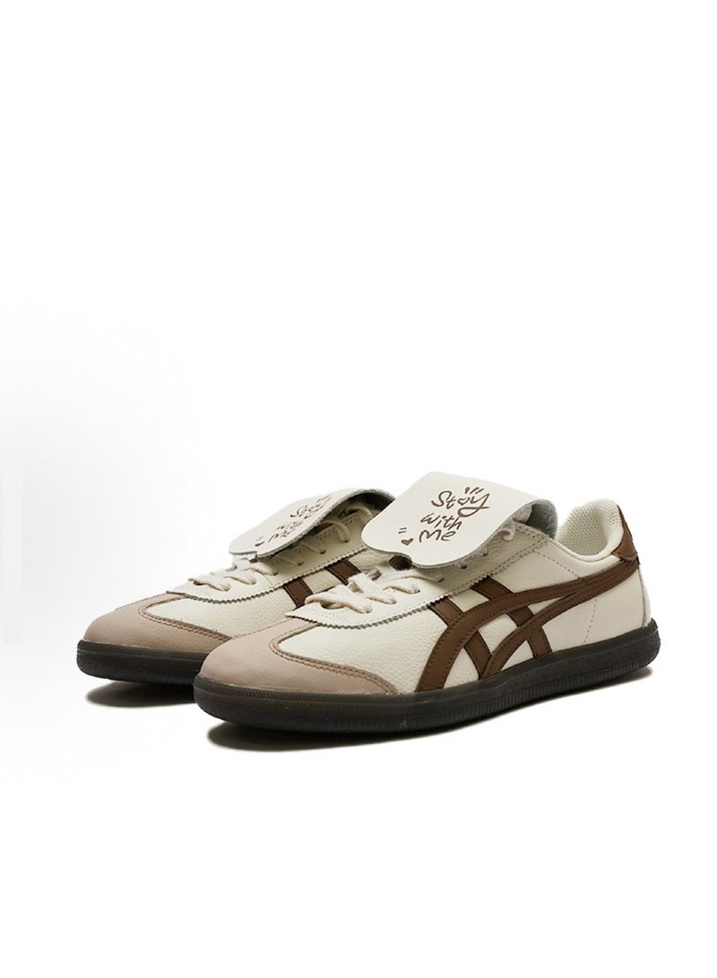Onitsuka Tiger Tokuten Casual Colorblock Sneakers Beige/Deep Brown - Image 2