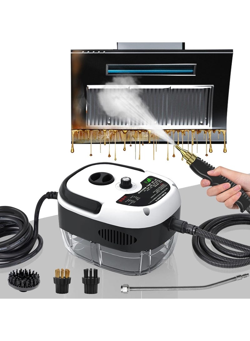 DubaiGallery Steam Cleaner, 2500W Steam Cleaners for Home Use, Carpet Steam Cleaner with Brush Heads, High Temperature Pressurized Steam Cleaning Machine, Handheld Steam Cleaner for Car Couch Furniture Floors - Image 2