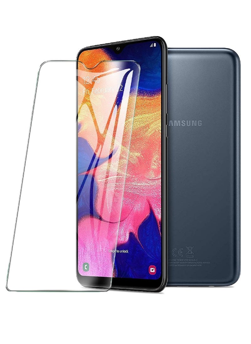 Super Tempered Glass Screen Protector Clear Designed For Samsung Galaxy A10 Full Screen Coverage And Bubble Free - Image 1