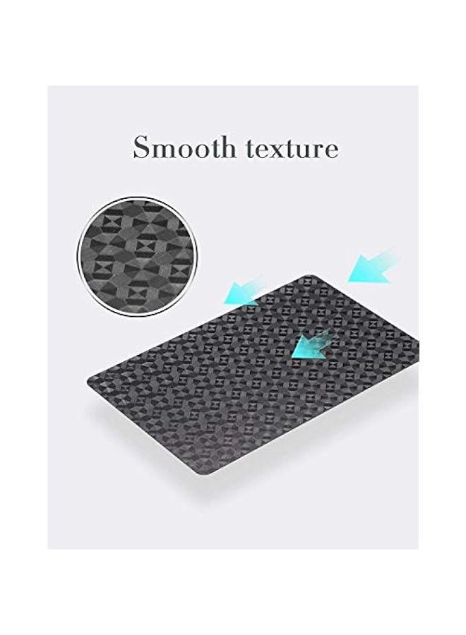 Diamond Waterproof Black Playing Cards,  HD, Deck of Cards (Black) - Image 5