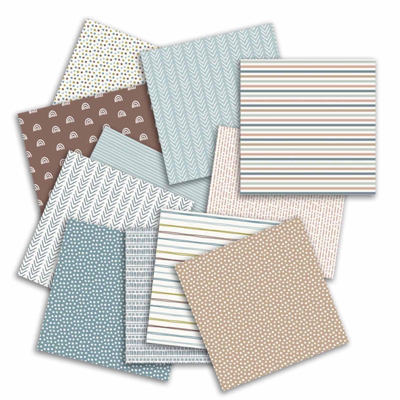 MIATTCLD Scrapbook Paper Pads 12x12 Decorative Craft Paper, MIATTCLD 24 Sheets Double-Sided Vintage Cardstock Papers, Colored Patterned Papers Pack - Image 3