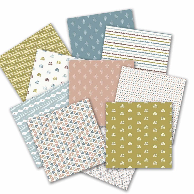 MIATTCLD Scrapbook Paper Pads 12x12 Decorative Craft Paper, MIATTCLD 24 Sheets Double-Sided Vintage Cardstock Papers, Colored Patterned Papers Pack - Image 2