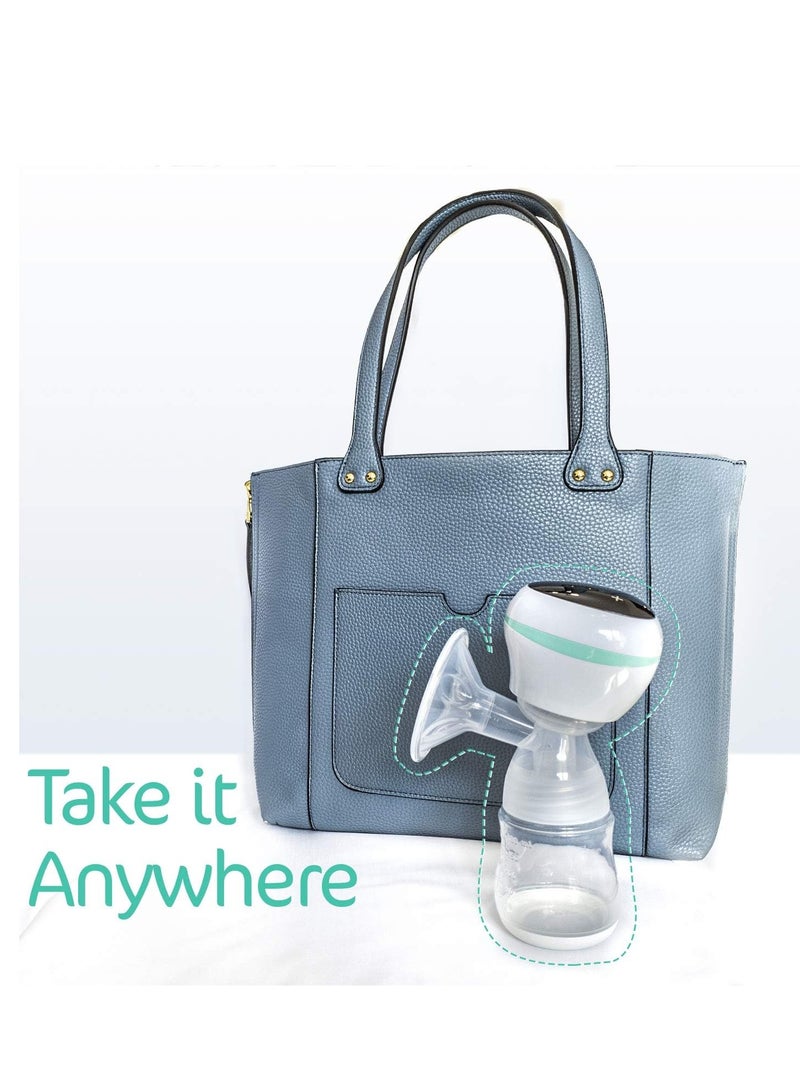 يوها YOUHA محمولة، خالية من الألم، شاشة LED تعمل باللمس، مضخة ثدي كهربائية واحدة قابلة لإعادة الشحن عبر USB - Image 4