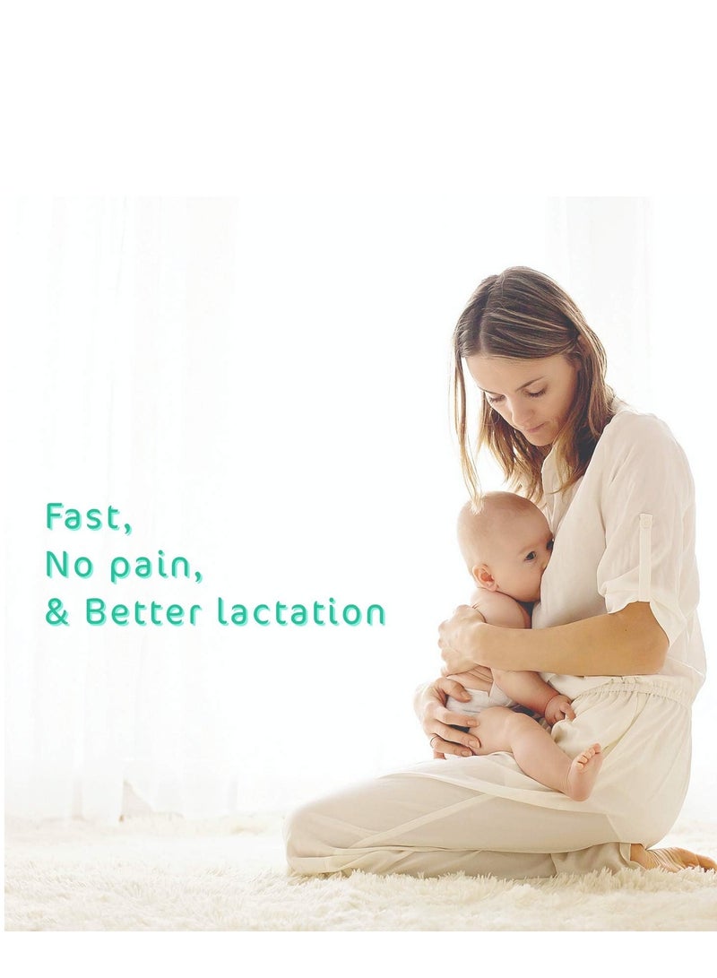 يوها YOUHA محمولة، خالية من الألم، شاشة LED تعمل باللمس، مضخة ثدي كهربائية واحدة قابلة لإعادة الشحن عبر USB - Image 5