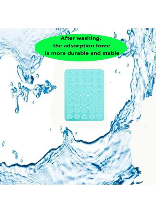 general Suction Phone Case Mount, Silicon Adhesive Phone Accessory for iPhone and Android, Hands-Free Fidget Toy Mirror Shower Phone Holder, Tiktok Videos and Selfies - Image 5