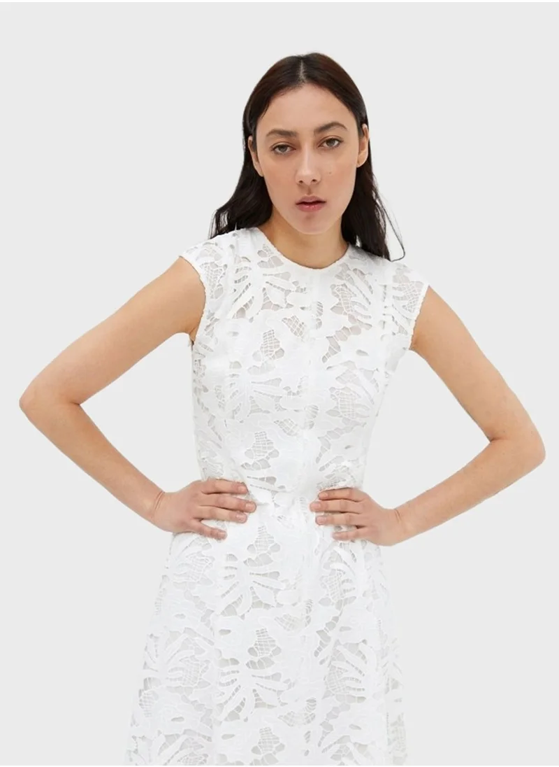 Sfera Lace Detail Bodycon Dress