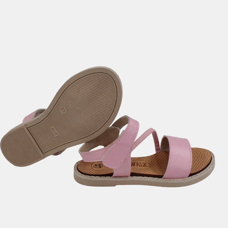 EASY Girls Leather Sandals - Image 2