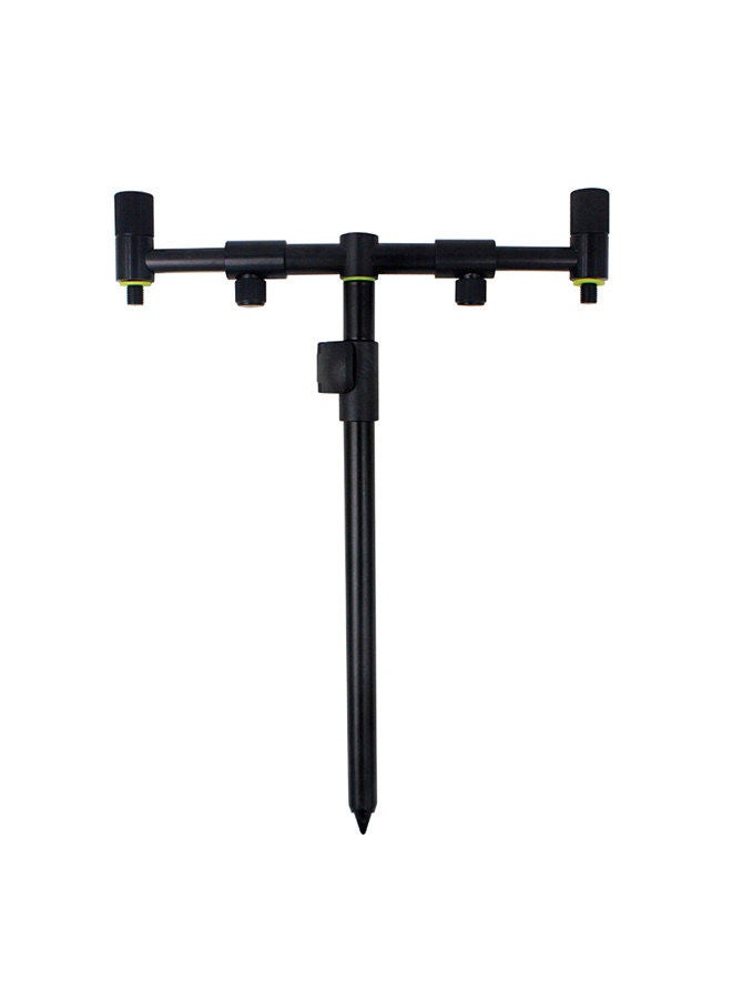 Generic Extending Bank Stick Carp Fishing Adjustable Aluminum Bankstick Pole Rest for Bite Alarm（15.5-23cm adjustable） - Image 1