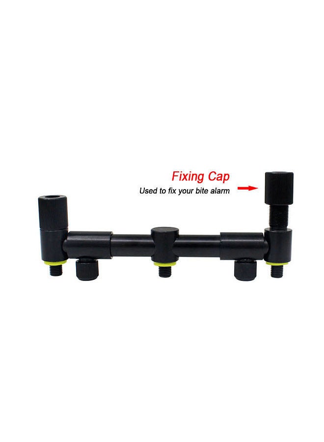 Generic Extending Bank Stick Carp Fishing Adjustable Aluminum Bankstick Pole Rest for Bite Alarm（15.5-23cm adjustable） - Image 2