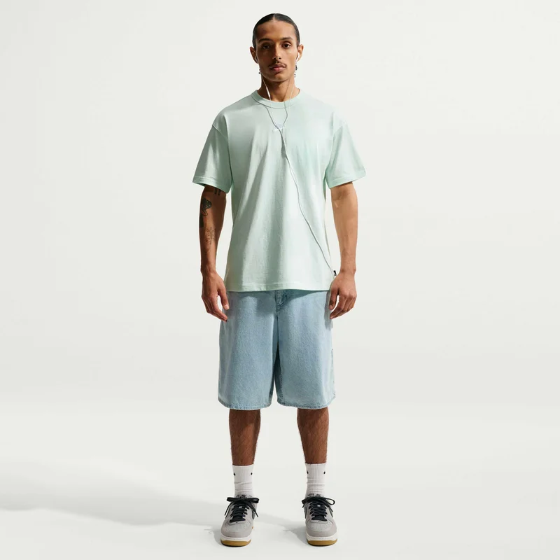 Nike Green Men's Sportswear Premium Essentials T-Shirt for Men | Best Price UAE