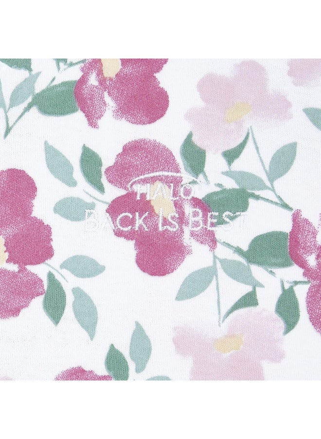 HALO 100% Cotton Sleepsack Swaddle, 3-Way Adjustable Wearable Blanket, TOG 1.5 - Image 3