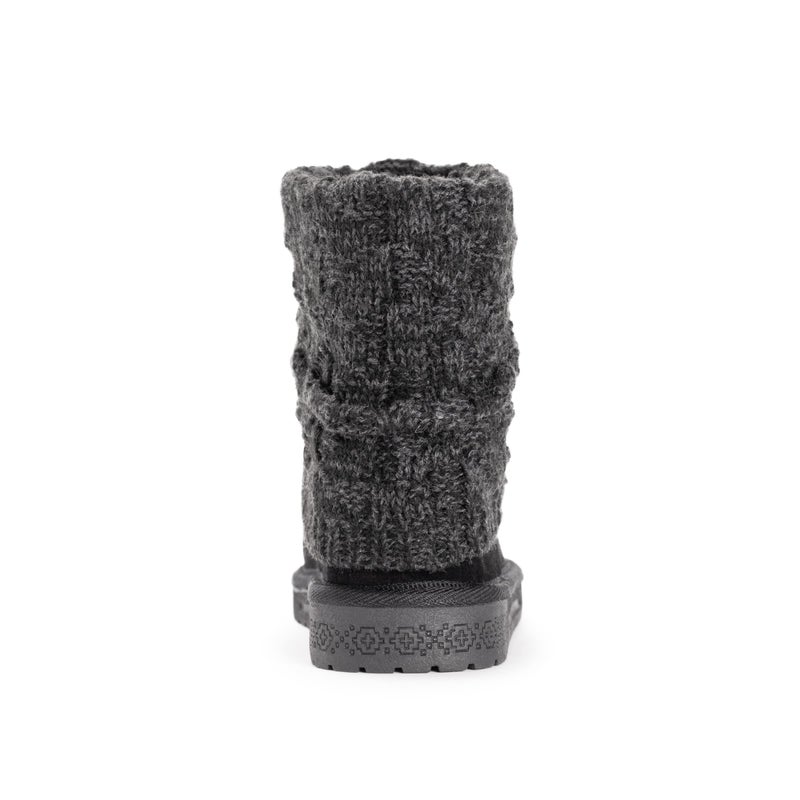 MUK LUKS Women's Laurel, Black, 9W - Image 2