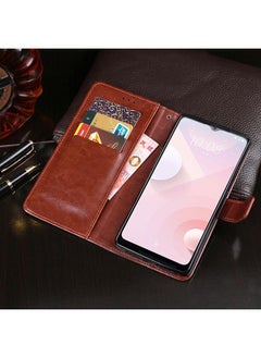 IDEWEI Case For HTC Desire 20+ Crazy Horse Texture Horizontal Flip Leather Case with Holder & Card Slots & Wallet  - Image 5
