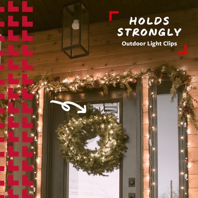 كوماند خطافات كوماند الخارجية الصغيرة، 6 خطافات صغيرة و8 شرائط لاصقة صغيرة، شفافة - تعليق بدون ضرر - Image 3