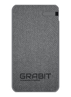 GRABIT GPOWER-200T Power Bank 20,000mAh PD Power Bank – Fast & Stylish. Charge on the go with 20,000mAh PD fast charging and a sleek tactile fabric finish. Features dual USB-C 20W output, 4-5 phone charges, and 4-LED battery indicators. Includes USB-C to USB-C cable. Compatible with iPhone, Samsung, OnePlus, Xiaomi, Huawei, Google Pixel, iPads, and more. Perfect for travel, work, and daily use.  - Image 1