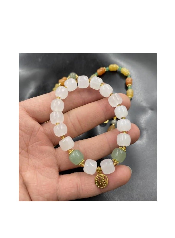 Natural And Exquisite Abacus Bead Bracelet  - Image 1