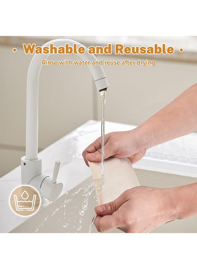 20 Pcs Muslin Bags with Drawstring, Reusable Tea Bags, Spice Bags for Cooking Soup/Herb/Loose Leaf Tea, Natural Cotton Small Cheese Cloth Bag for Straining, Sachet Bags Empty, 4 X 3 Inches - Image 4