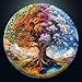 masseruon Round Puzzles for Adults 1000 PiecesTree of Life Puzzle266  266in Jigsaw Puzzles with HD Matte FinishHard Impossible Difficult Puzzle for AdultChallenging Gift for Puzzle Lovers - Image 2