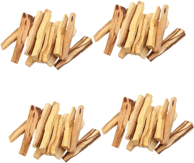 عصي البخور من خشب الصندل البني 40 قطعة للعلاج العطري لتخفيف التوتر 10 سم - Image 1