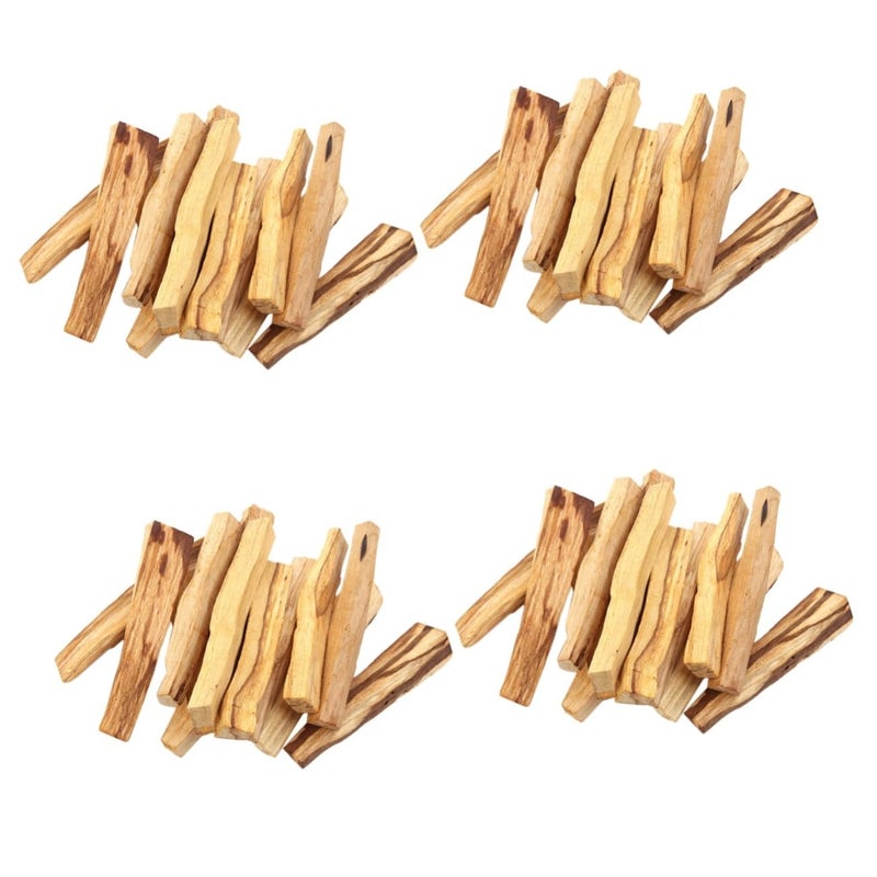 عصي البخور من خشب الصندل البني 40 قطعة للعلاج العطري لتخفيف التوتر 10 سم - Image 2