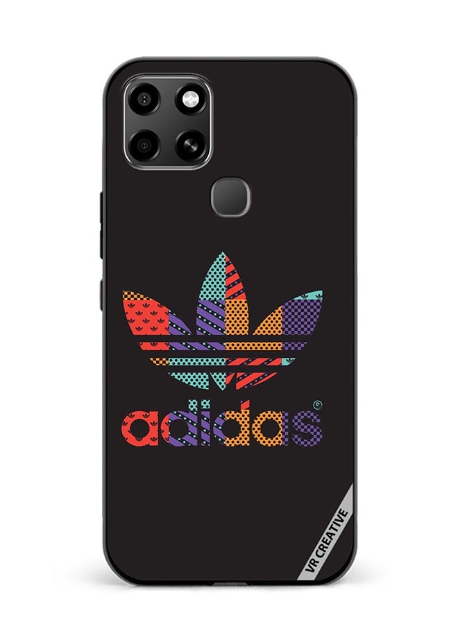 VR CREATIVE Protective Case Cover For Infinix Smart 6 Adidas Design Multicolour - Image 1