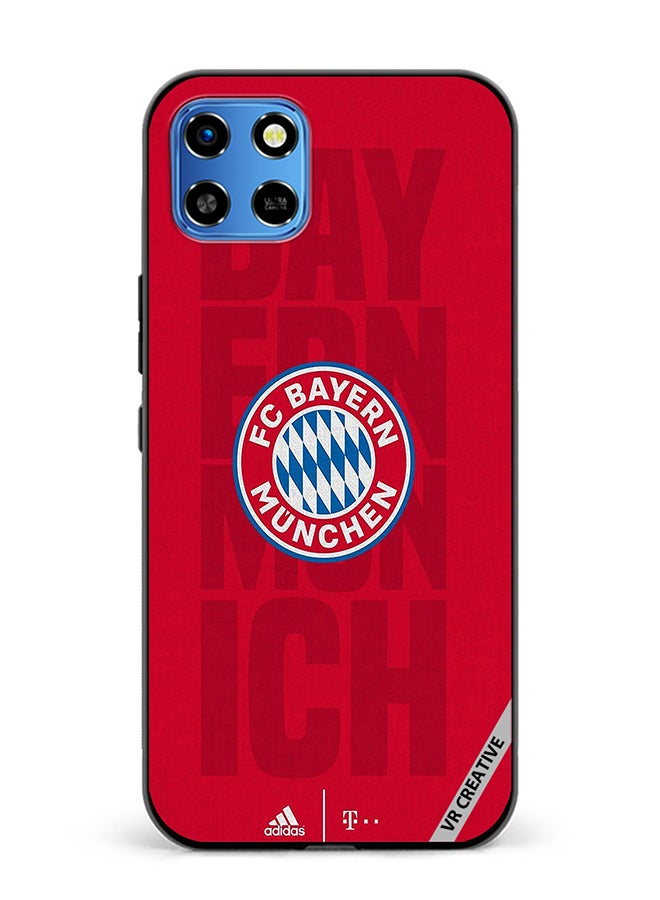 VR CREATIVE Protective Case Cover For Infinix Smart 6 HD Fc Bayern Munich Design Multicolour - Image 1
