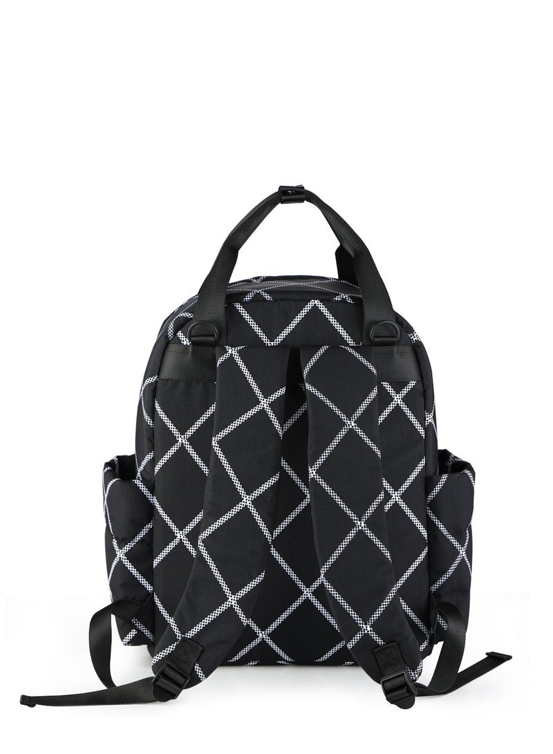 insular Waterproof Diaper Bag With Stroller Strap - Image 3
