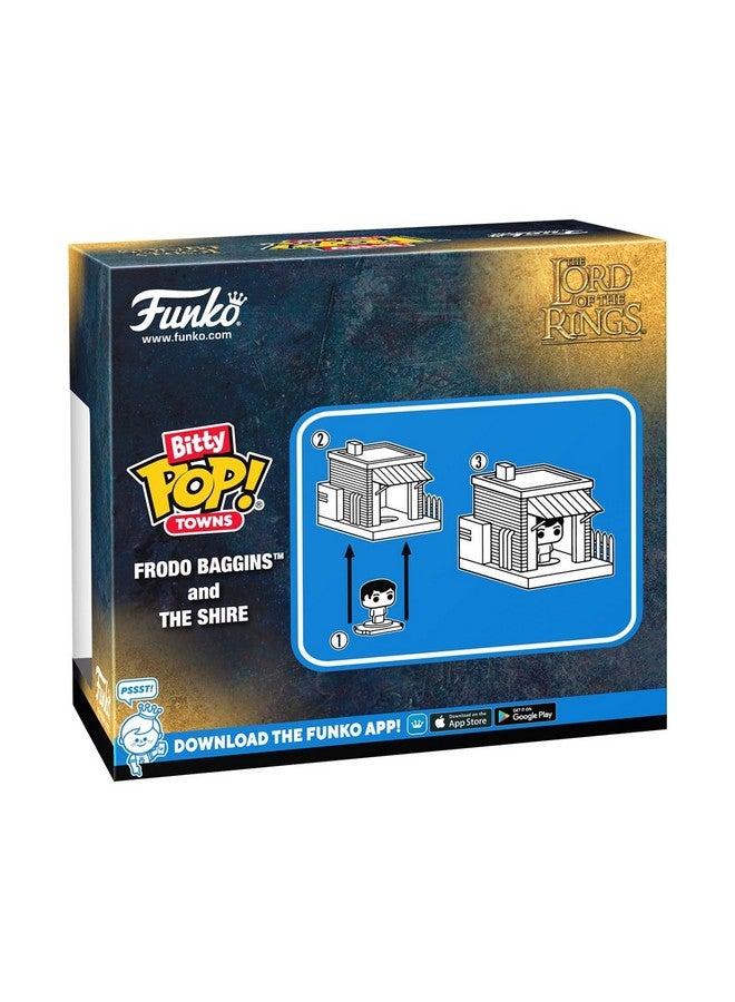 Funko Pop! Bitty Town: Lord of The Rings - Frodo Baggins and The Shire - Image 3