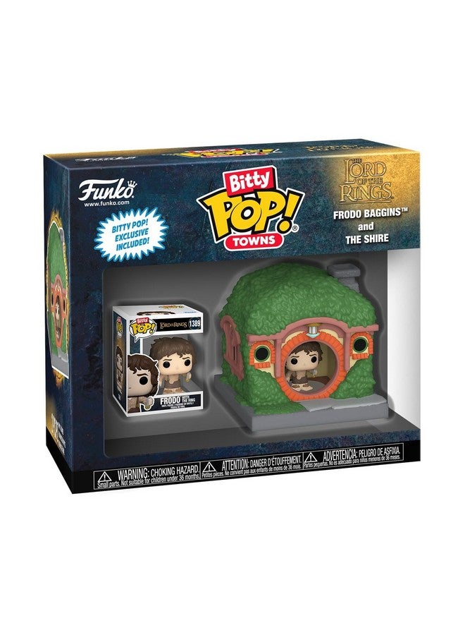 Funko Pop! Bitty Town: Lord of The Rings - Frodo Baggins and The Shire - Image 1