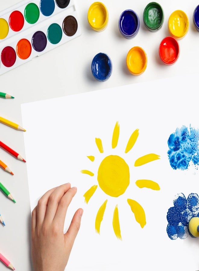 Eaasty ورق كاردستوك أبيض Eaasty 50 ورقة 11 × 17 كاردستوك 80 رطل ورق طابعة سميك كبير ناعم لطابعات الحبر أو الليزر منشورات قوائم 210 جرام - Image 5