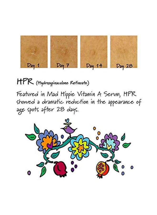 Mad Hippie Skin Care Set Day & Night Dual Pack Includes 1 Vitamin C Serum With Vitamin E & 1 Vitamin A Serum With Hpr & Aloe Natural Vegan Active Ingredients Travel Size 0.5 Fl Oz Ea  - Image 4