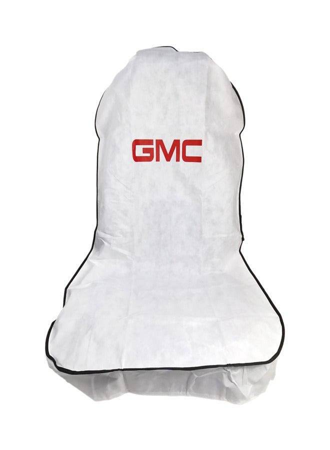GMC Car Seat Protection Cover High Quality Universal Car Seat Cover Extra Protection For Your Seat 2Pcs Set Dust Dirt Protection Cover White - Image 4