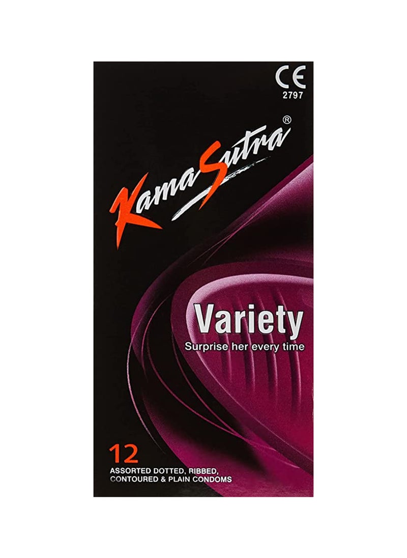 Kamasutra Variety, 12 Pieces 