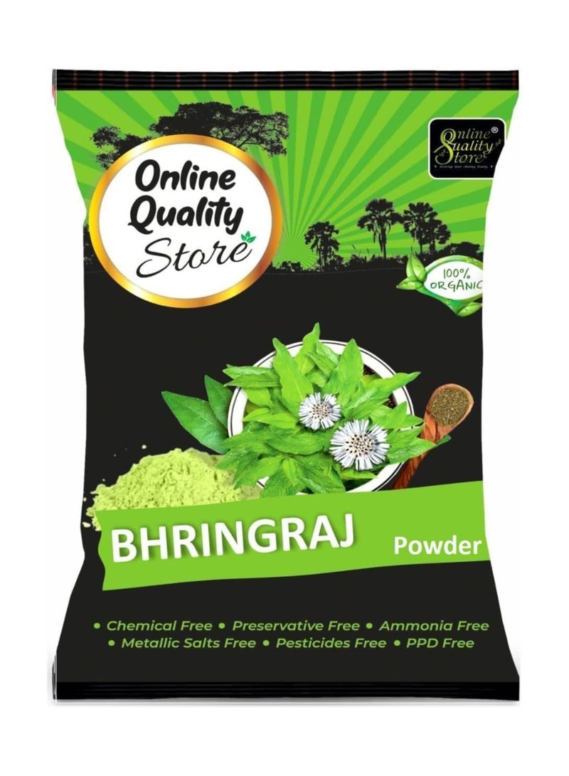 Online Quality Store Bhringraj Powder for hair|Eclipta Alba|Organic Bhringraj Leaf Powder for Skin and Hair_200g | Organic Bhringraj Powder | Ayurvedic Powder | Hair Growth and Conditioning
