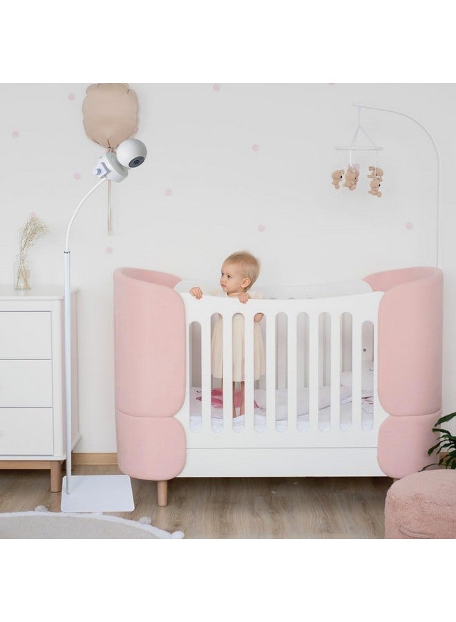 GUCHO Baby Monitor Mount Floor Stand Holder Compatible with Hello Baby,Infant Optics DXR-8 Pro,Nanit Pro,UKSUP,Vtech,OKAIDI Baby Monitor, Adjustable Universal Baby Monitor Mount - Image 4