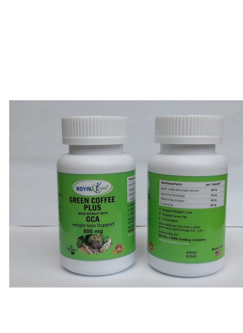 Royal - royal green coffee plus bean extract gca weight loss support 800 mg - Image 1