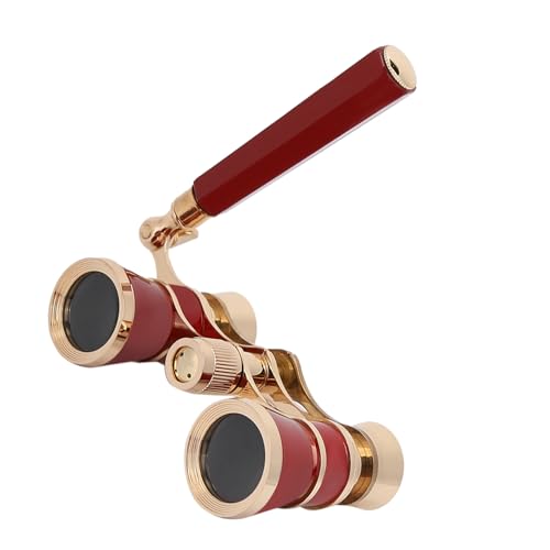 WAONIQ 3x25 Binoculars, Telescope Compact, Lightweight Binocular Telescope 25mm Optical Lens and Three Times Magnification (Red) - Image 5