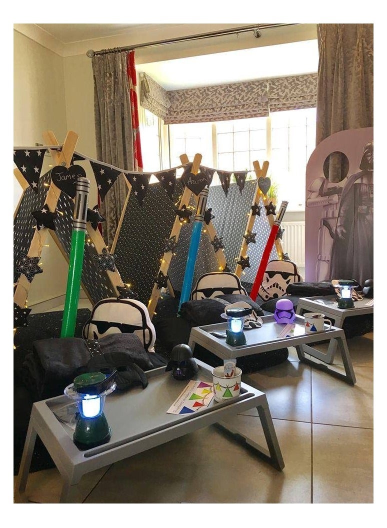 Excefore Inflatable Light Saber Sword Toys Set for Kids Party Favors, Movie Cosplay Inflatable Light Swords Prop for Star Wars Themed Party, Birthday Party Decorate - Image 5