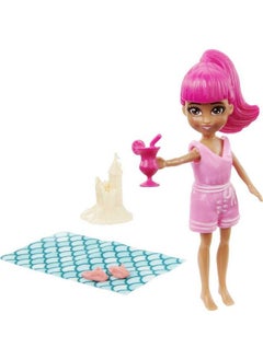 Polly Pocket Travel Toy Playset With Four (3Inch) Dolls And 50+ Fashion Accessories Splashinstyle Fashion Pack  - Image 4