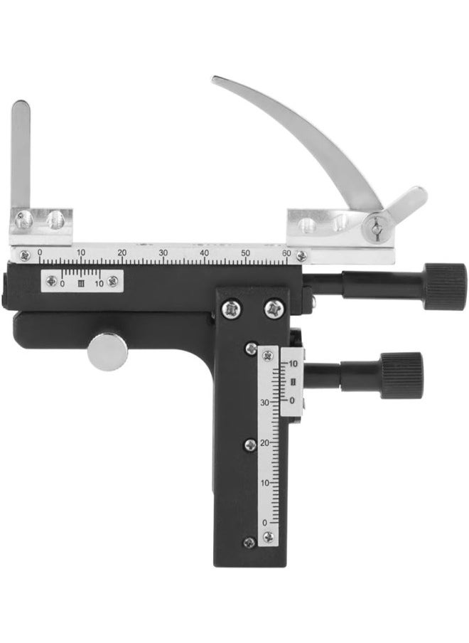 silvercnc - Microscope Moveable Stage,Attachable Caliper Vernier with Scale Microscope Attachable Mechanical Stage X-Y High-Precision Vernier Biological - Image 1